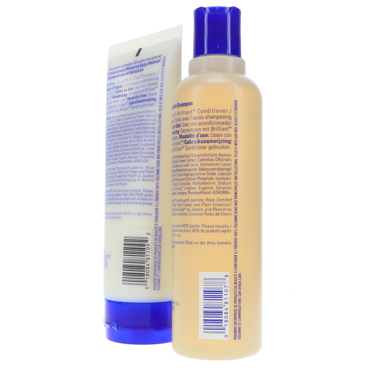 Hair Care Shampoo & Conditioner Set - Brightening & Nourishing - 8.5 oz & 6.7 oz