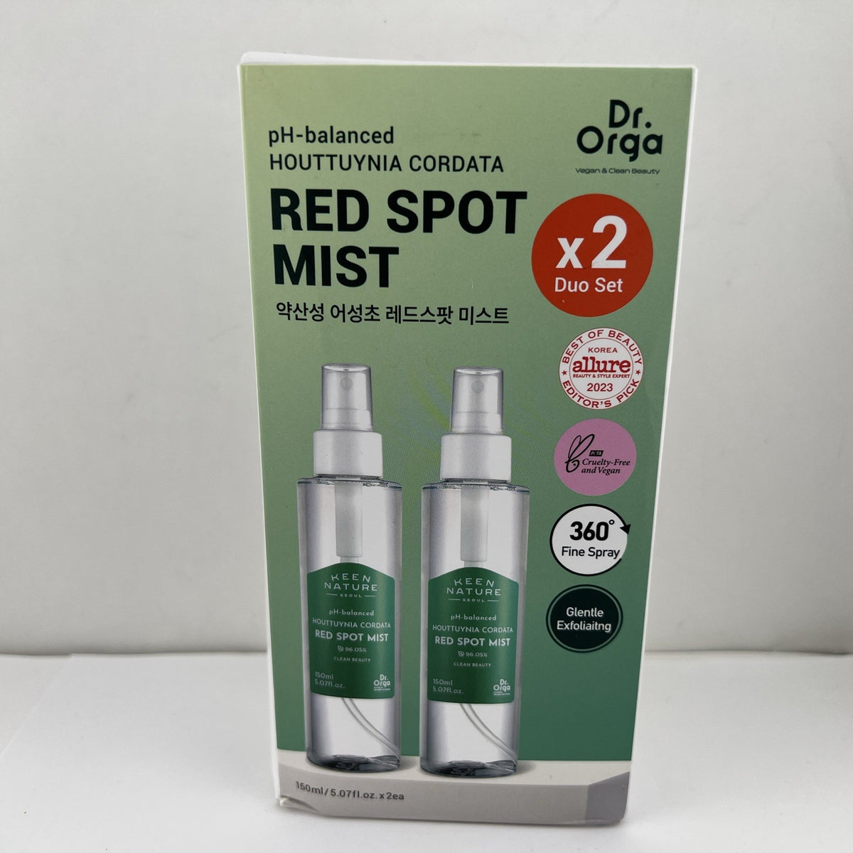 Red Spot Acne Treatment Mist Duo Set - 5.07 fl oz x 2