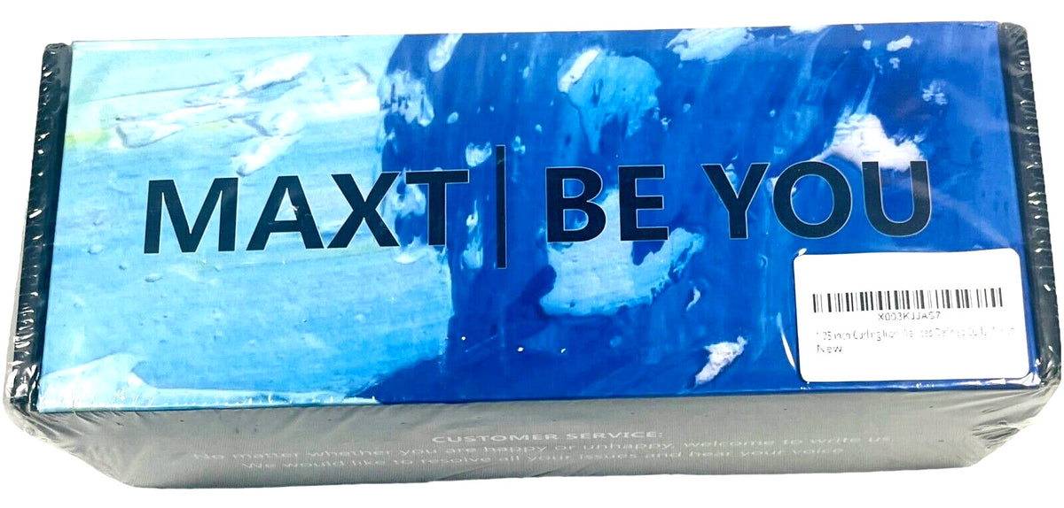 Hair Curling Iron 1.25 Inch - Max Be You New & Sealed