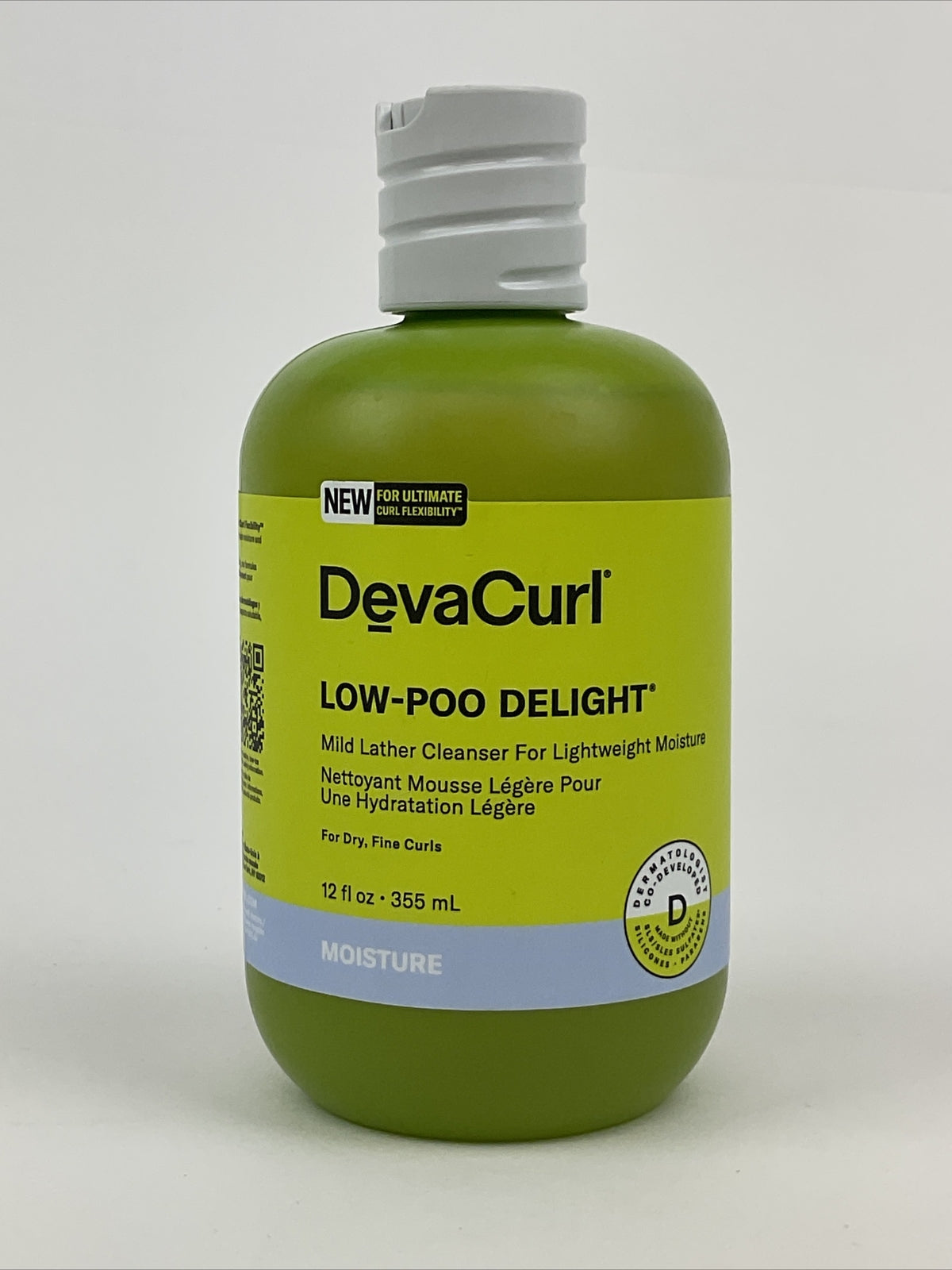 DevaCurl Low-Poo Delight Lightweight Hair Cleansing Moisture 12 fl oz