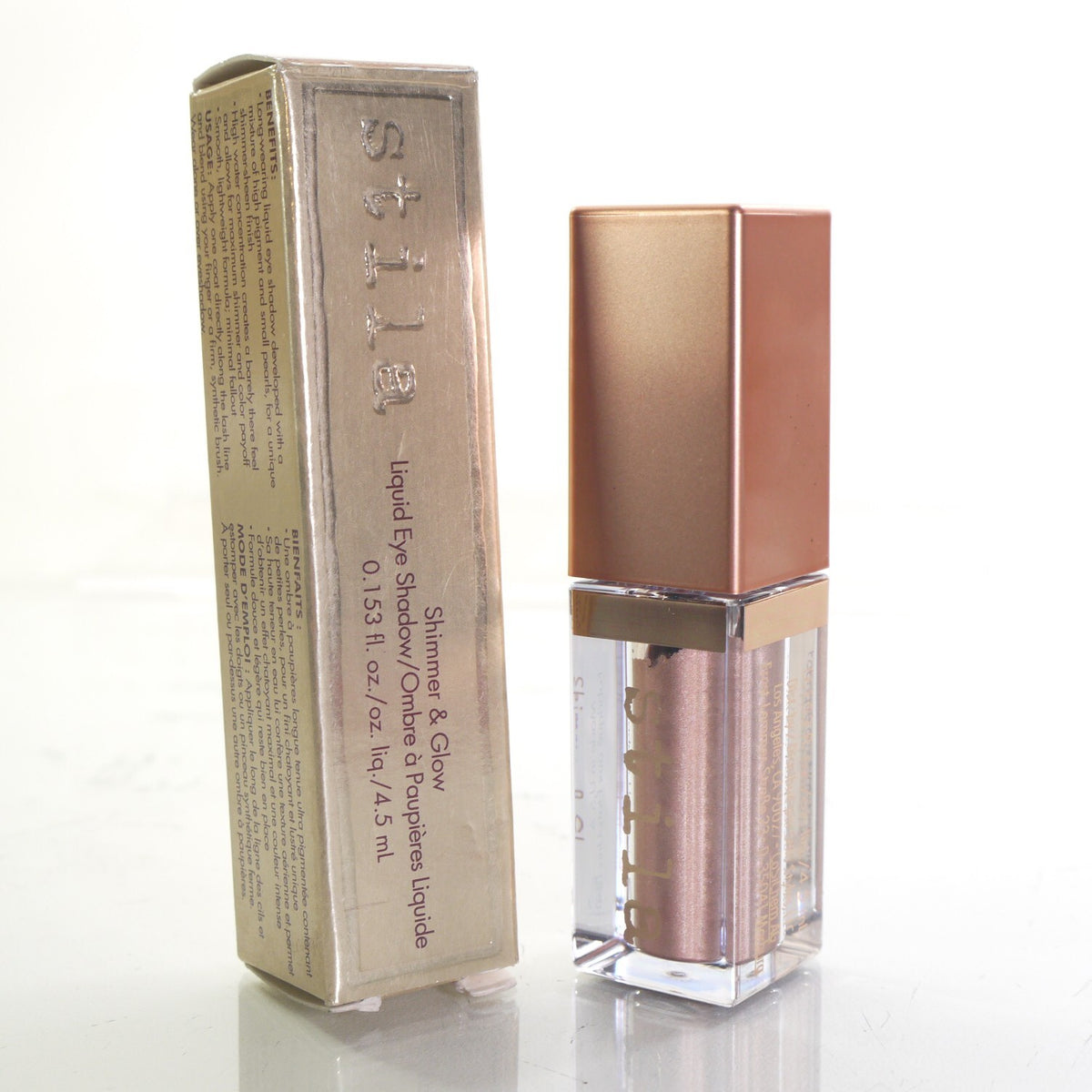 Liquid Eye Shadow with Shimmer Glow in Gold Brown 0.153 oz | Unsealed