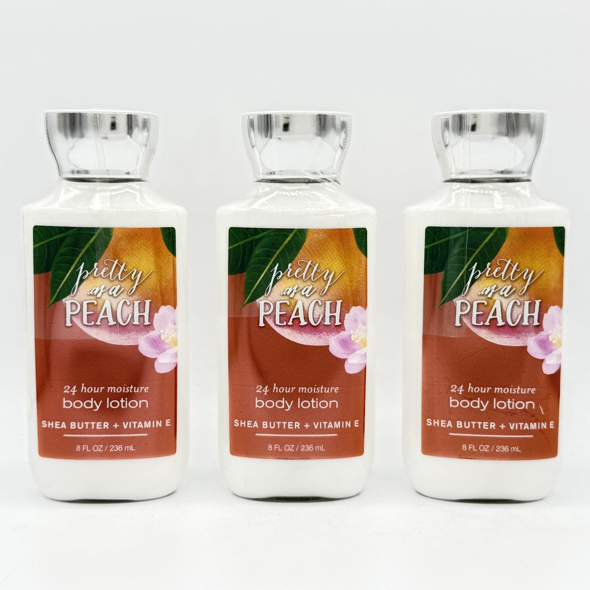 Pretty As A Peach Body Lotion 8oz - Pack of 3
