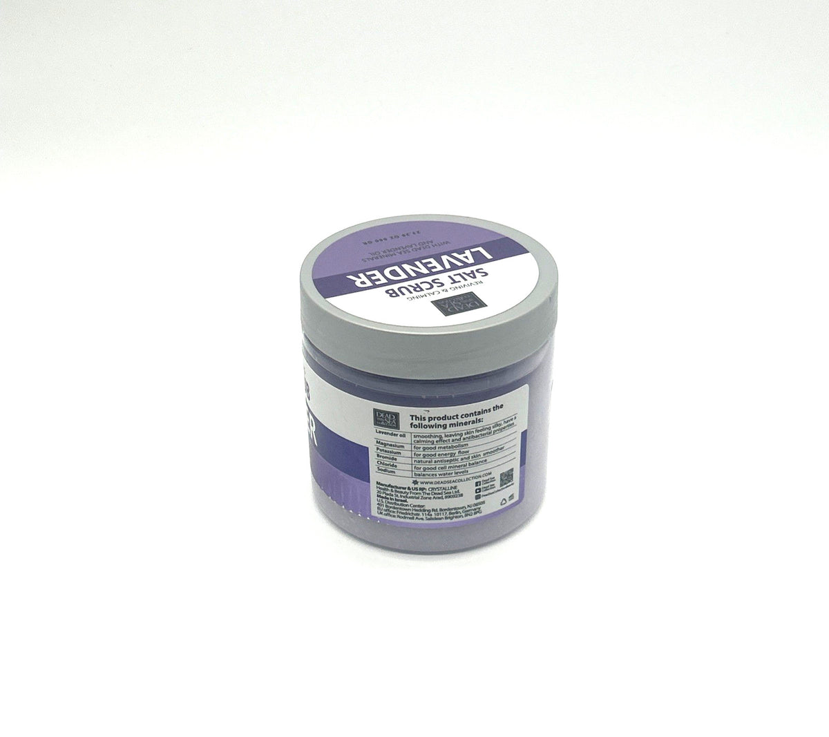 Dead Sea Collection Lavender Exfoliating Glow Mineral Salt Scrub