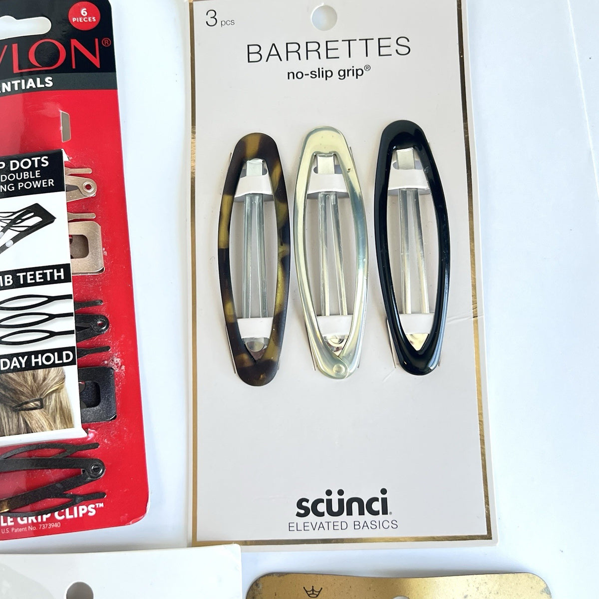 Hair Accessories Assorted NEW Never Worn Lot Of 8 Goody Revlon Scunci