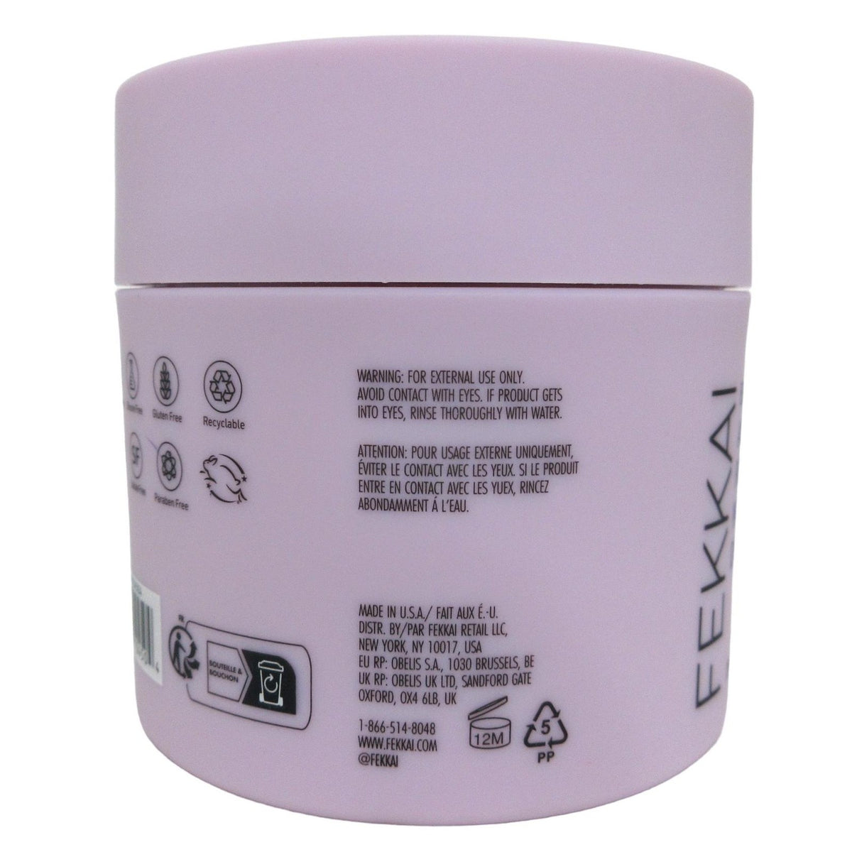 Purple Blonde Hair Mask - Anti-Brass Repair & Brightening Treatment 7.5 oz