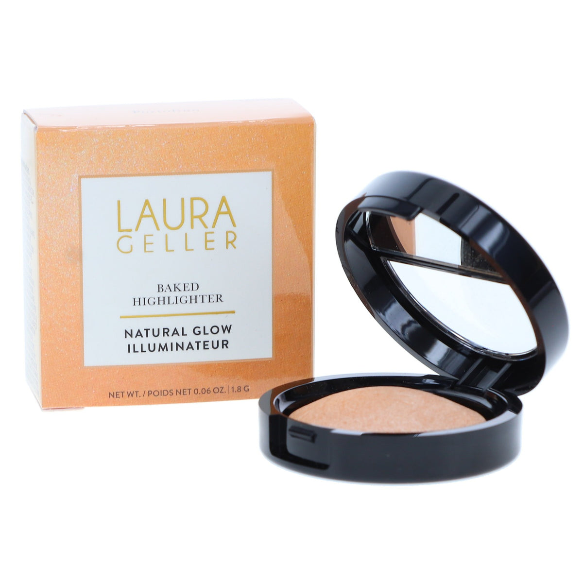 Laura Geller Baked Natural Glow Highlighter Portofino 0.06 oz - Radiant Face Makeup