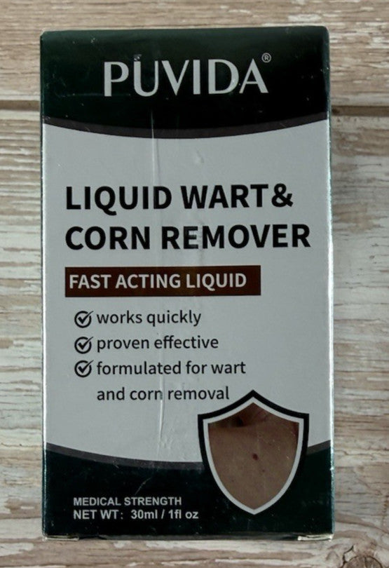 Liquid Wart & Corn Remover - Fast Acting Salicylic Acid Treatment - 1 fl oz