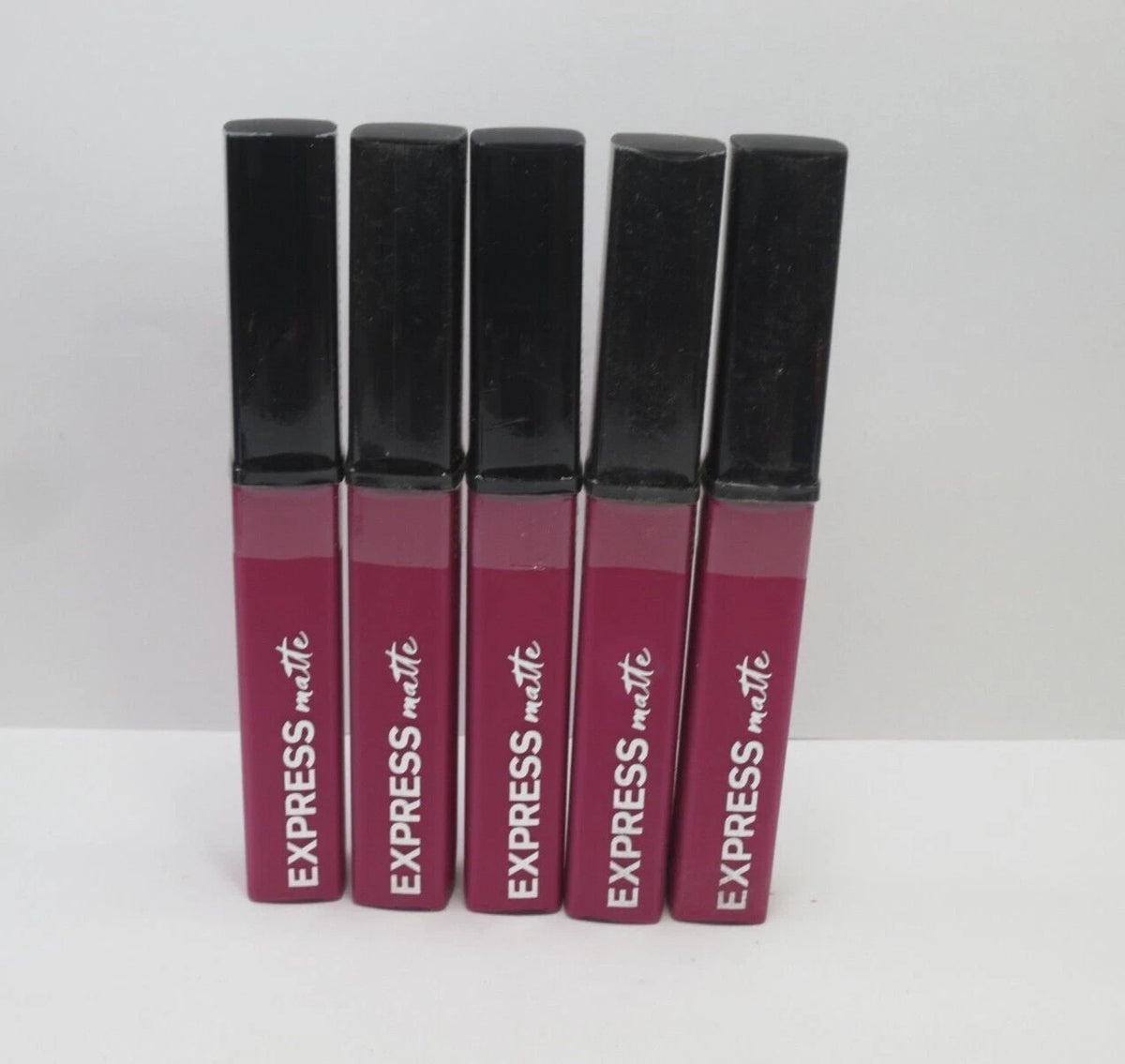 Lipstick Set - Pink Berry Matte Liquid Lip Color 0.24 oz x 5