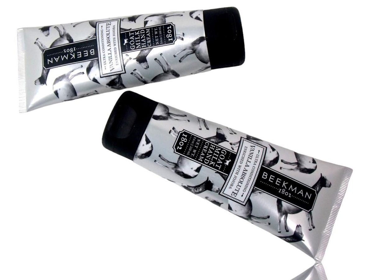 (Lot of 2) Beekman 1802 "Vanilla Absolute" Goat Milk Hand Cream 3.4