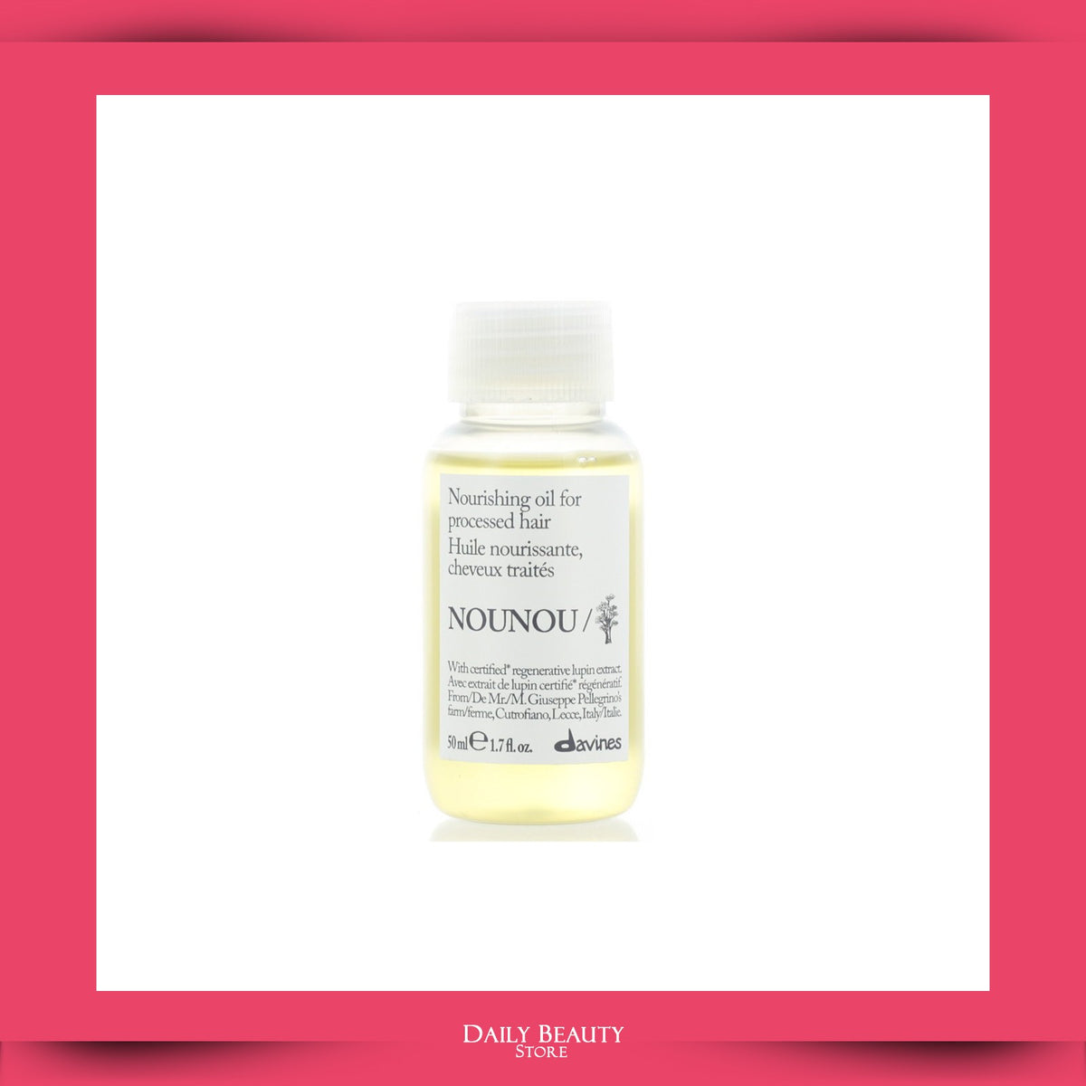 Nourishing Hair Oil for Strength & Shine - 50ml Hair Treatment Serum