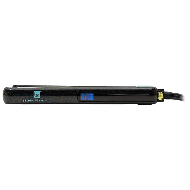 Be.Professional Digital Flat Iron with Thermolon Plates, 1 Inch