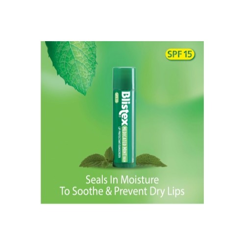 Medicated Mint Lip Balm SPF 15 - 3 Pack, Moisturizing & Healing
