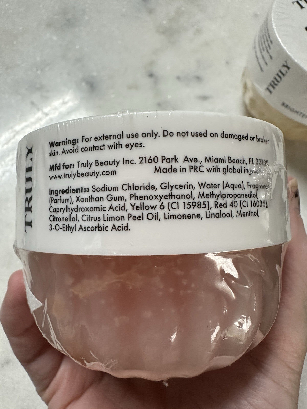 Truly Mango Margs Exfoliating Body Scrub Pineapple Sea Salt 8.79 OZ