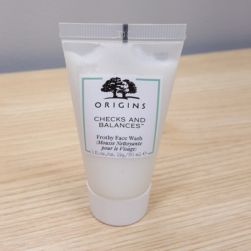 Origins Checks and Balances Frothy Face Wash 1oz Travel Mini