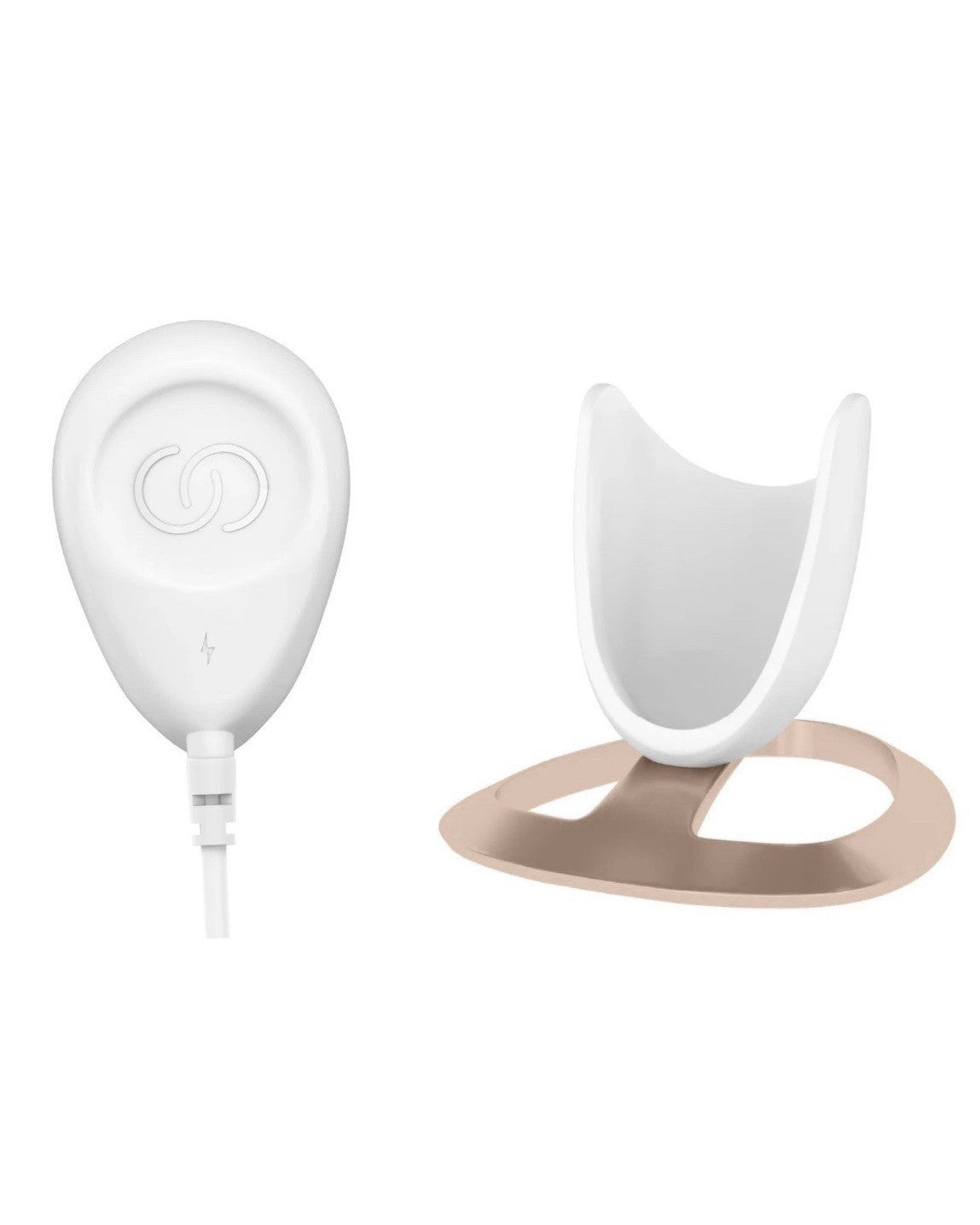 LumiSpa iO Charger & Rose Gold Stand Bundle for Nuskin ageLOC LumiSpa iO