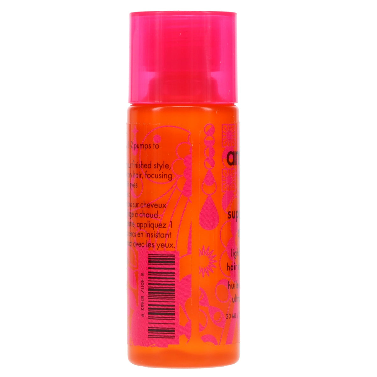 Lightweight Hair Styling Oil - Nourishing Frizz Control 0.67 oz