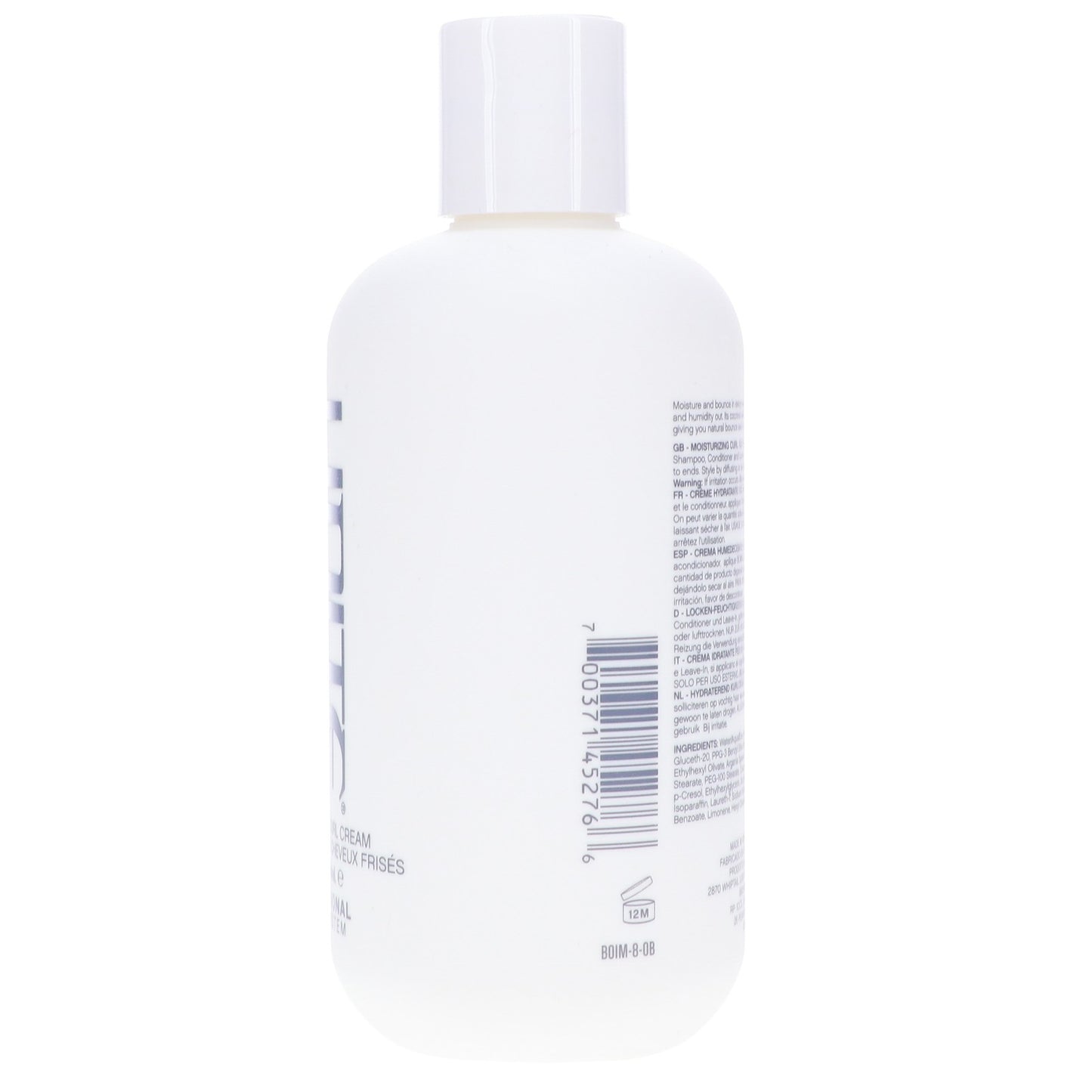 Moisturizing Curl Cream for Bouncy Hair - 8 oz