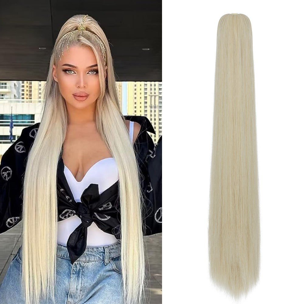 Long 30-Inch Clip-In Hair Extensions - Natural Look & Volume, Multiple Variants