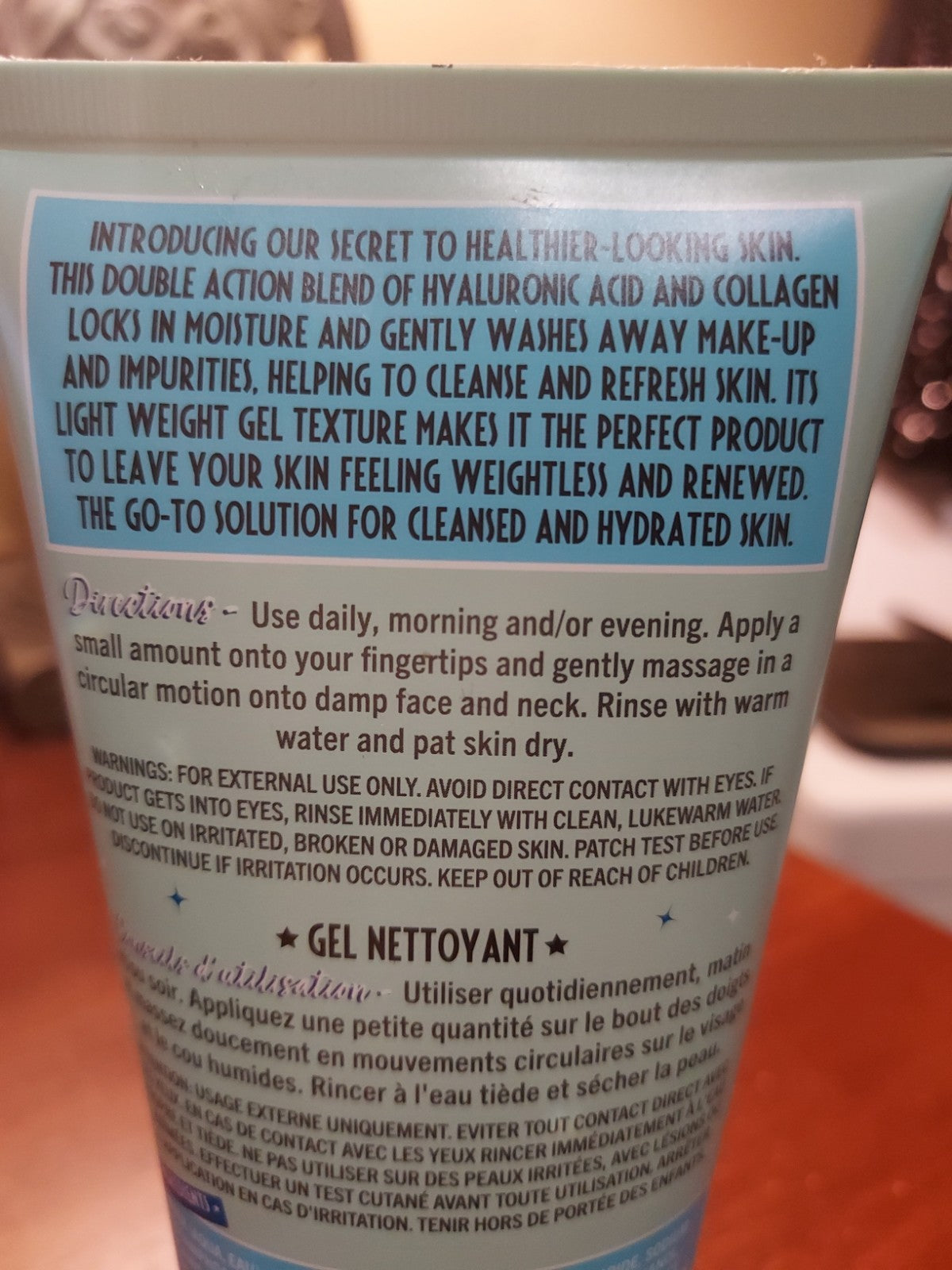 Hyaluronic Acid Hydrating Facial Cleanser 8.5 fl oz - Gentle Skin Care