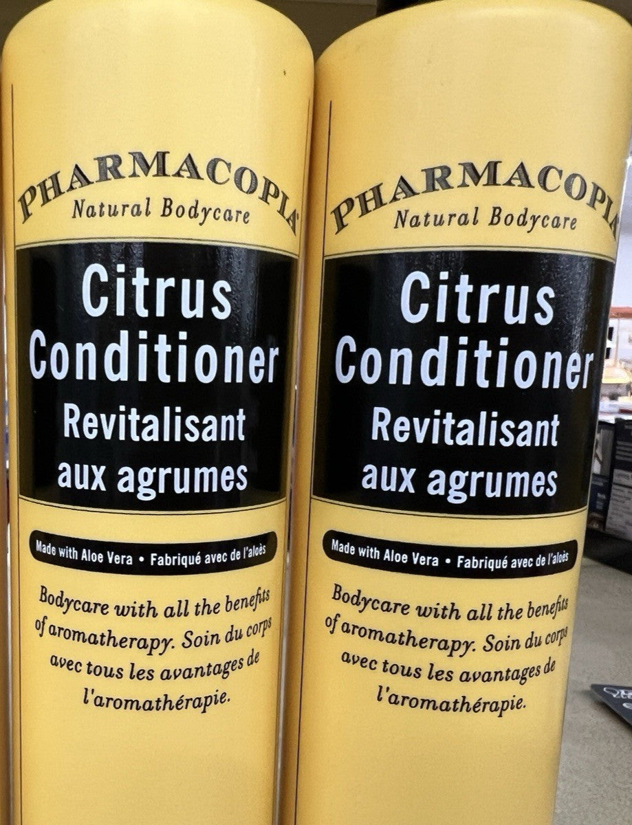 Lot of 2 Citrus Aloe Conditioner Bottles - 12.17 oz Hydrating Hair Care