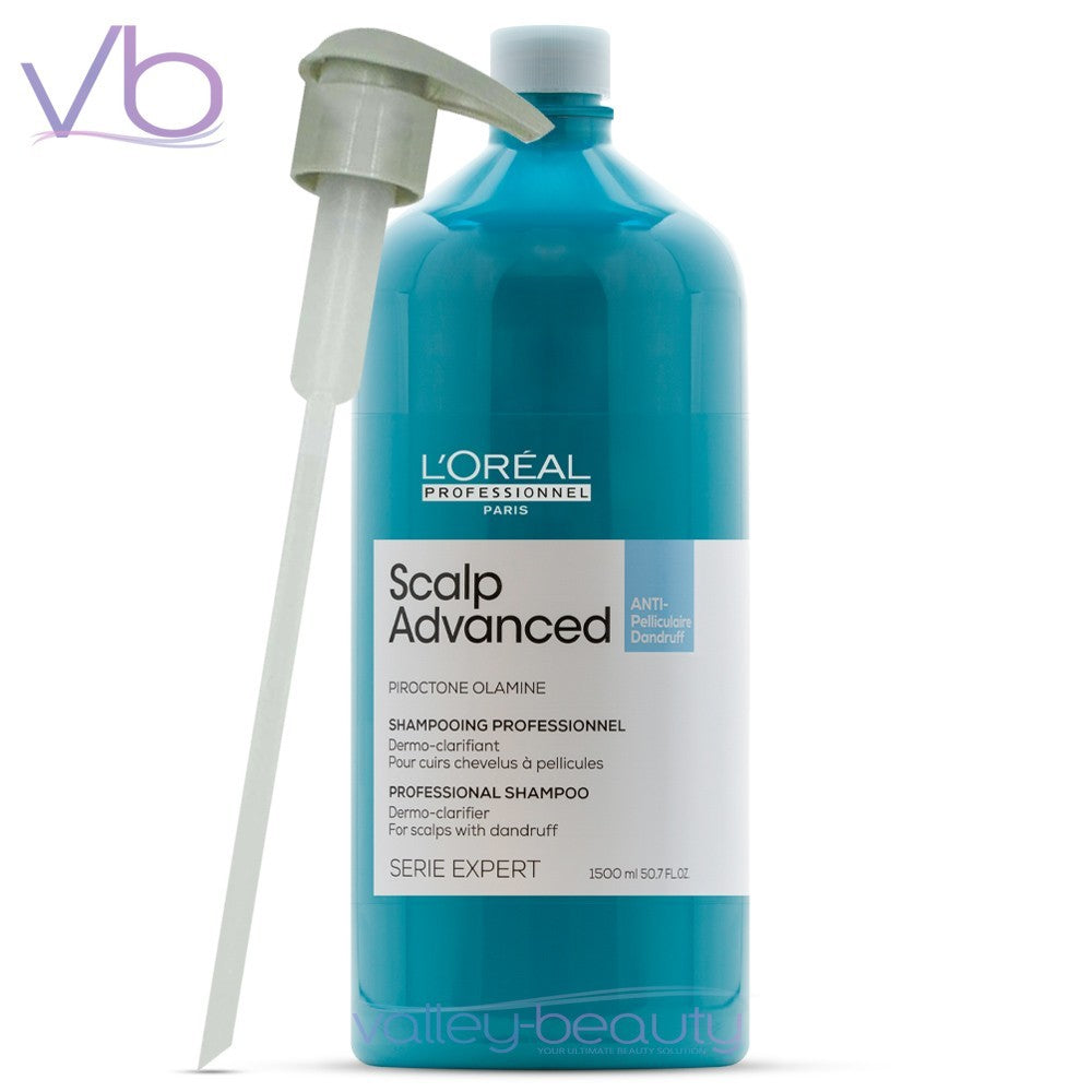 Anti-Dandruff Shampoo for Oily & Dry Scalp - 1500ml, Piroctone Olamine
