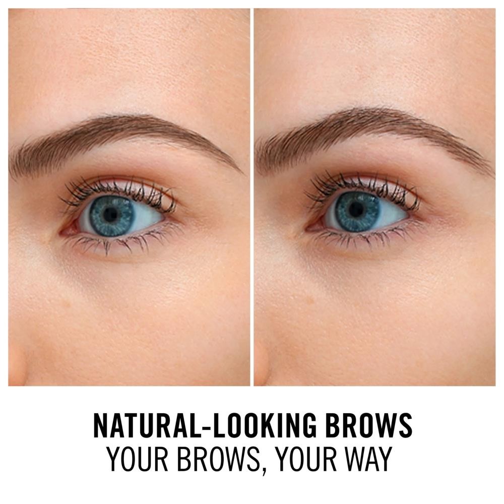 Eyebrow Pencil with Built-In Brush - Long-Lasting, Smudge-Proof, 4 Pack