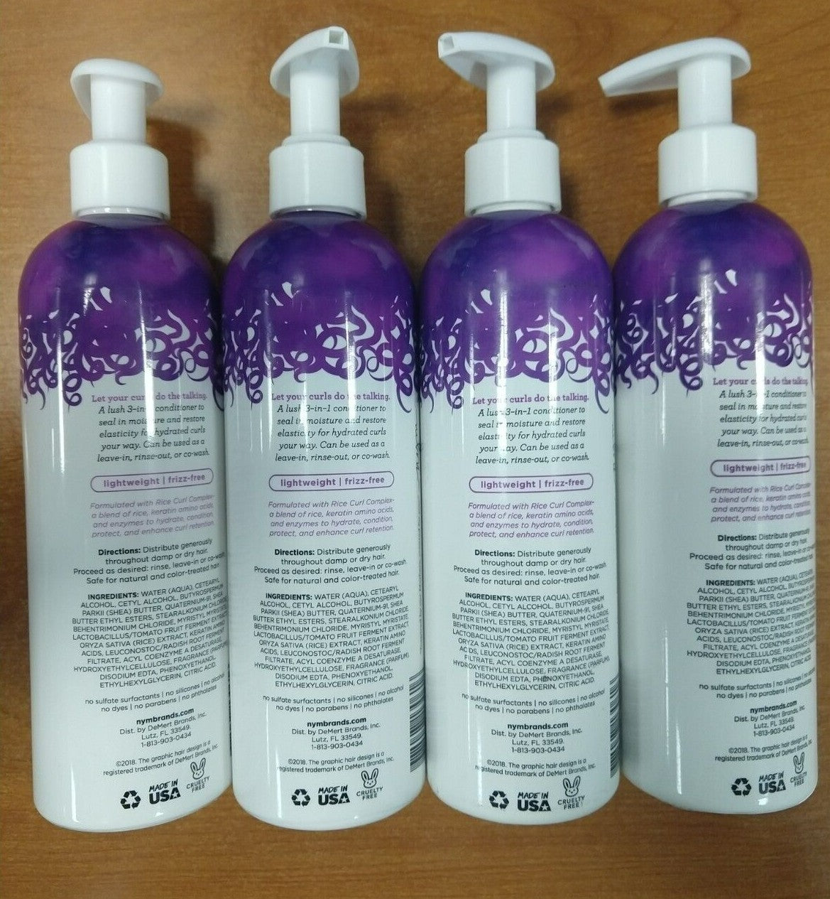 Curl Talk Shampoo & Conditioner Set for Curly Hair - Sulfate-Free Hydrating Hair Care