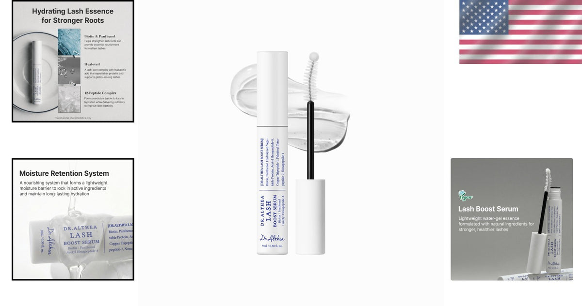 Moisturizing Lash Boost Serum for Fuller, Healthier Lashes - 0.30 Fl Oz