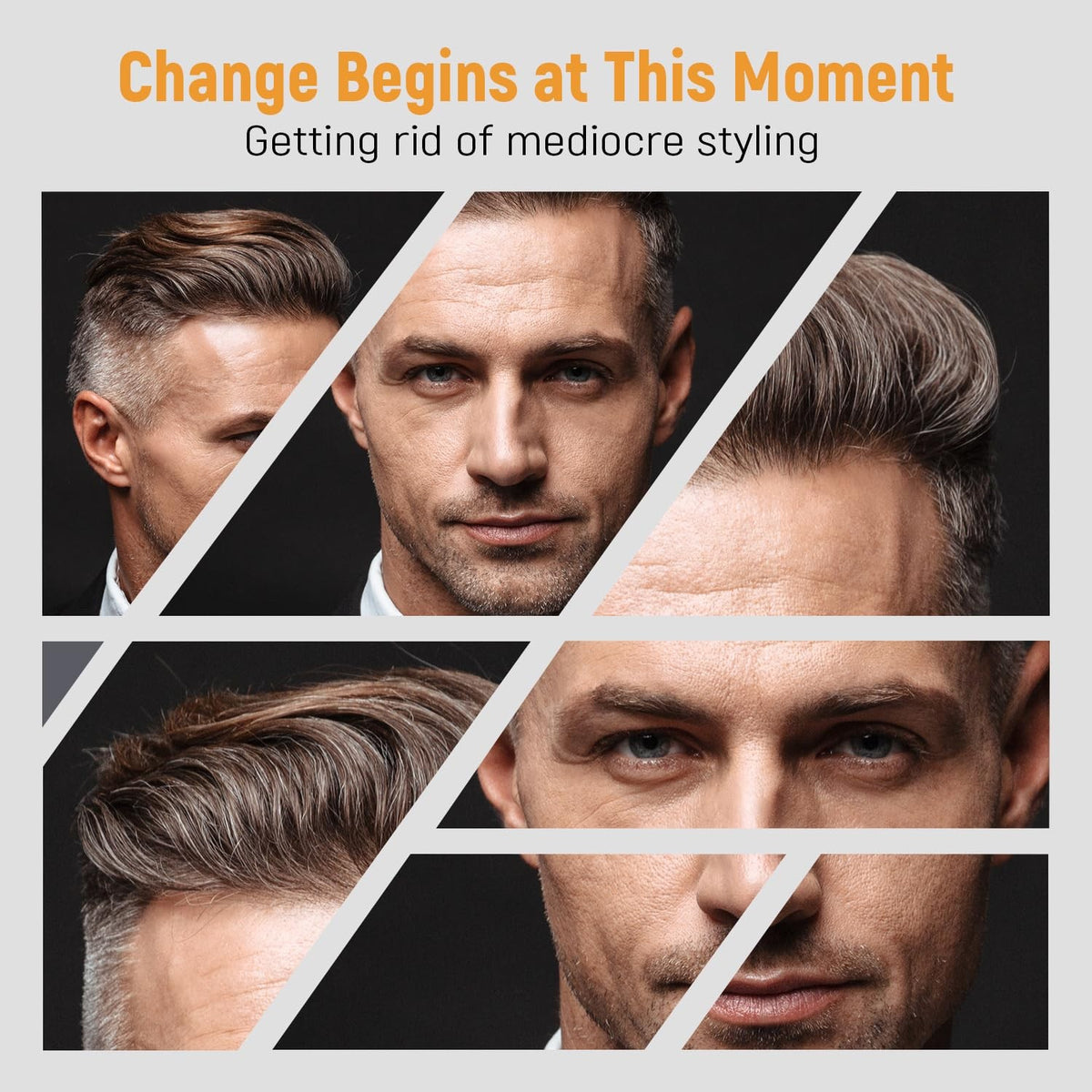 Men's Hair Styling Comb Set - Multifunctional Professional Grooming Tools
