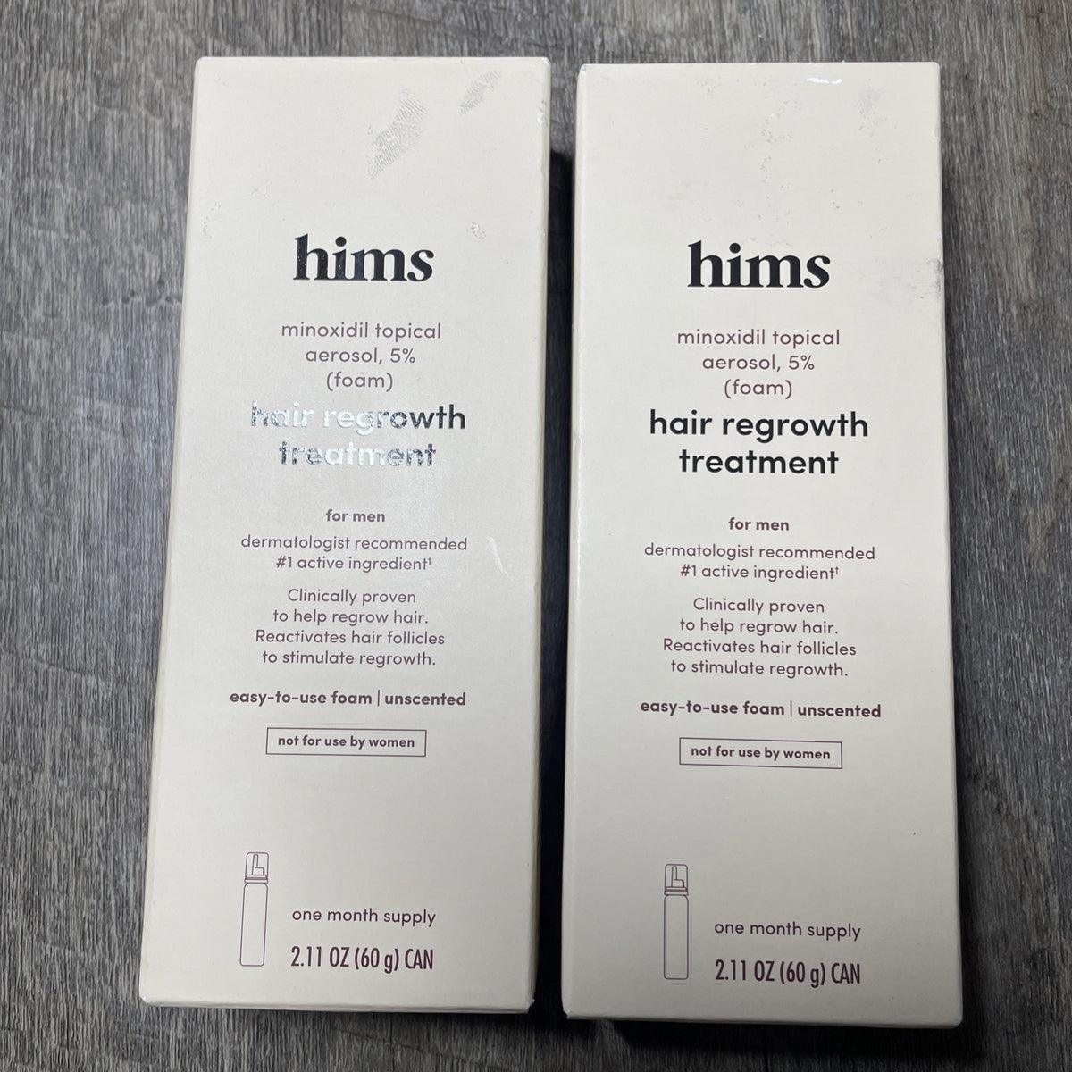 Hair Regrowth Treatment for Men 2.11oz - 2 Pack