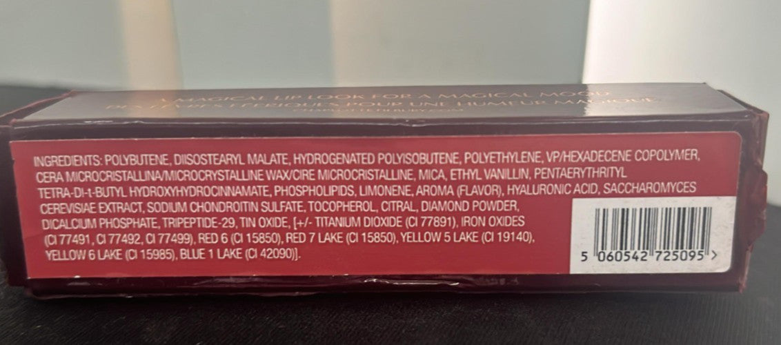 Charlotte Tilbury Superstar Lips Glossy Lipstick Walk of Shame 0.06oz New