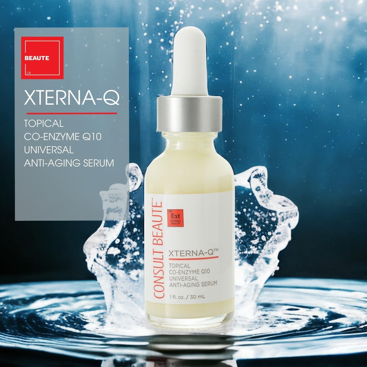 Anti-Aging Face and Neck Serum with Coenzyme Q10 - Skin Care for Youthful Look