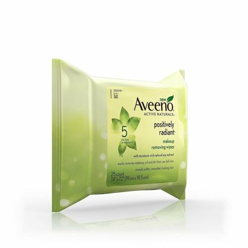 Oil-Free Makeup Removing Wipes for Face & Eyes - 25 Count
