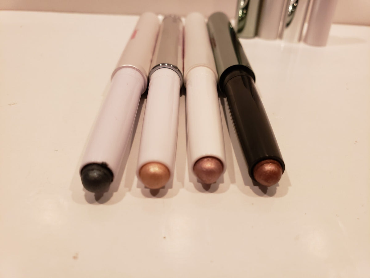 Eyeshadow Stick Set - Burnished Violet, Bliss, Gold Hour & Gun Metal, Full Size Makeup