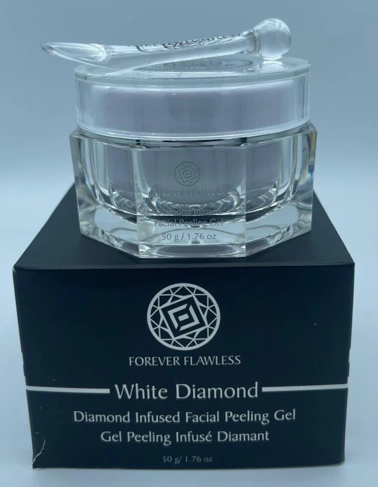 Diamond Infused Facial Peeling Gel 50g Facial Exfoliator for Skin Care