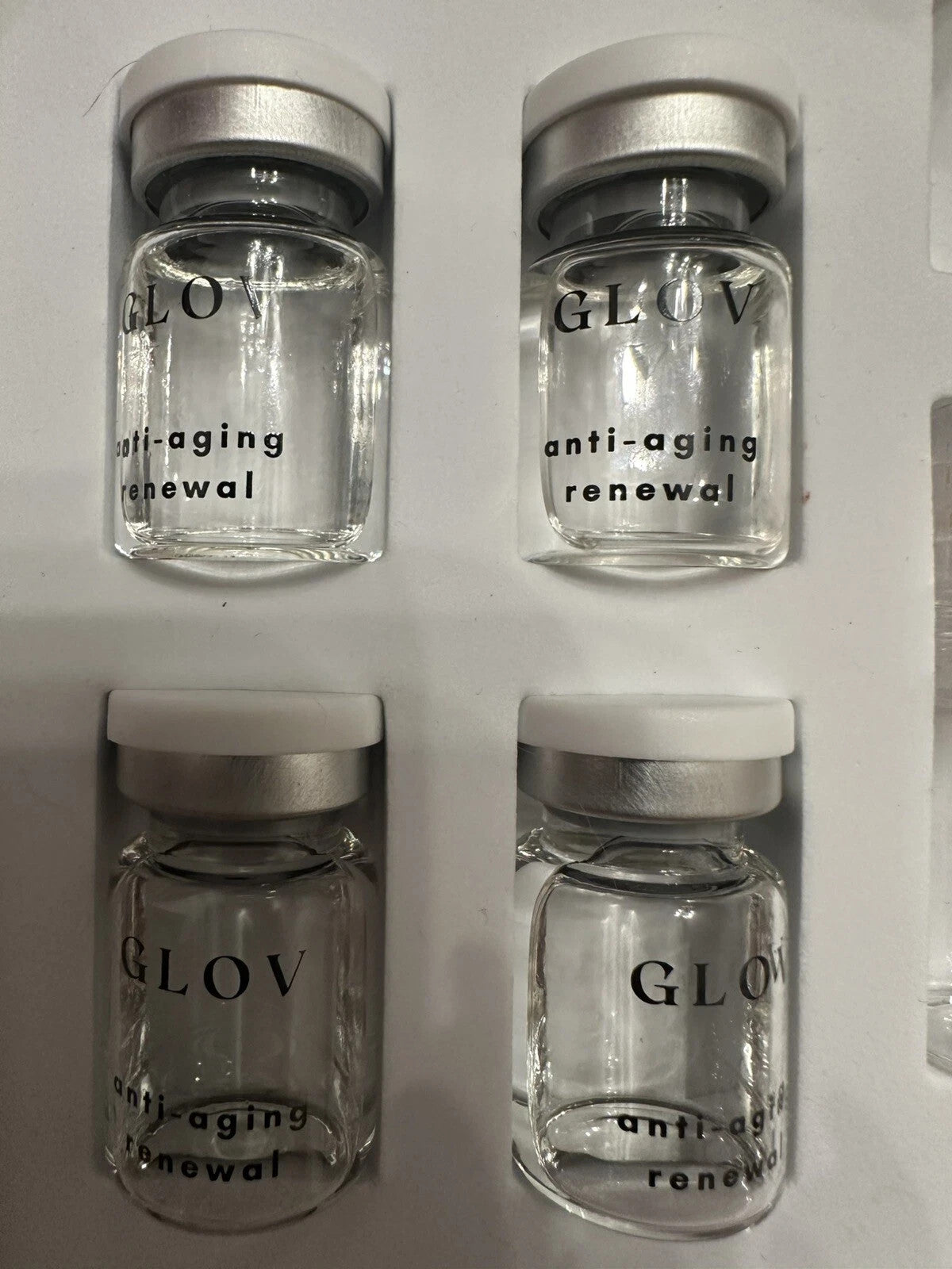 NoBox GLOV Anti-Aging Serum for Face and Lips - 4 Vials