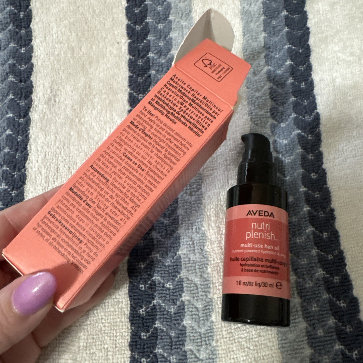 Nutriplenish Multi-Use Hair Oil - Nourishing 1 Fl Oz for Hair & Scalp