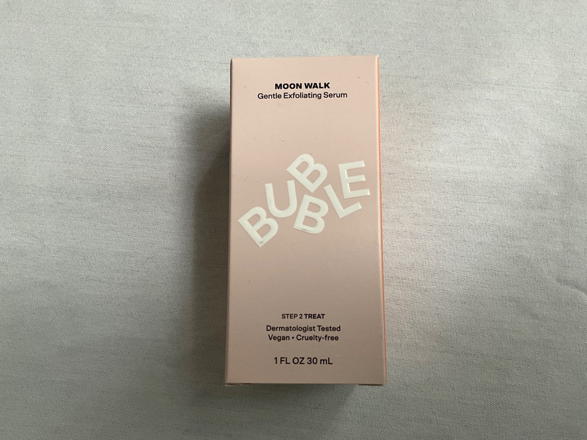 Vegan Exfoliating Face Serum - Moon Walk Step 2 Treatment, 1 Fl Oz