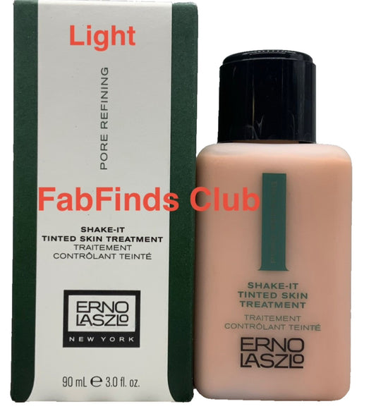 Erno Laszlo Shake It Tinted Skin Treatment - Light, 3oz, Pore-Refining Makeup & Skincare Hybrid