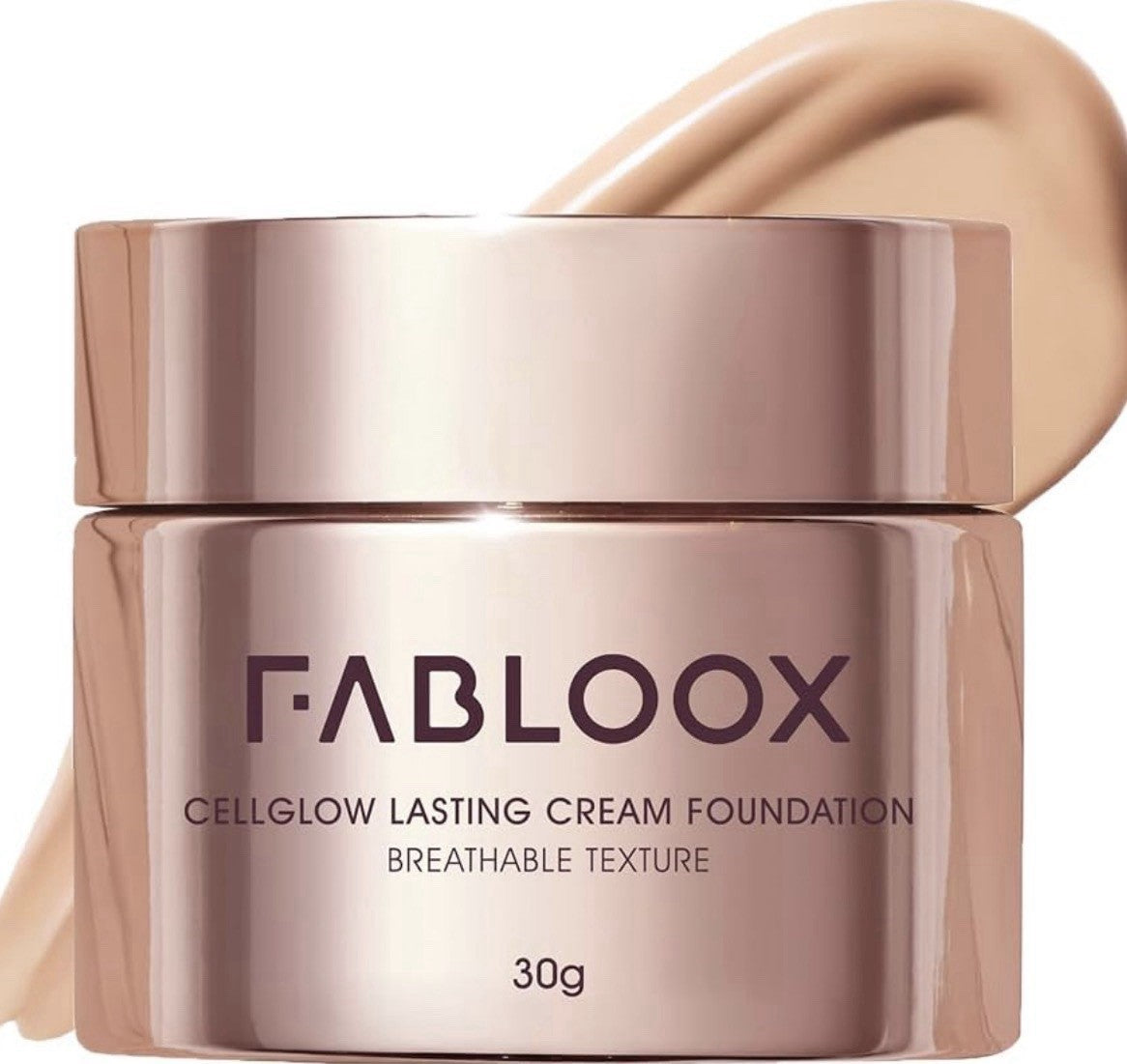 Vegan Cream Foundation - Light to Medium Buildable Full Coverage Face Makeup
