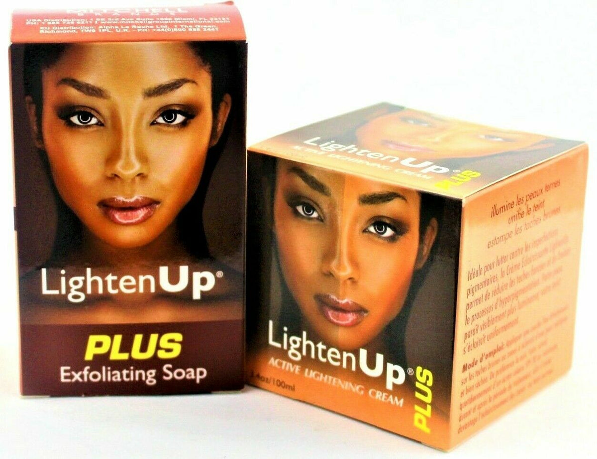 Anti-Aging Lightening Cream & Soap with Moisturizing Argan Oil - Mitchell