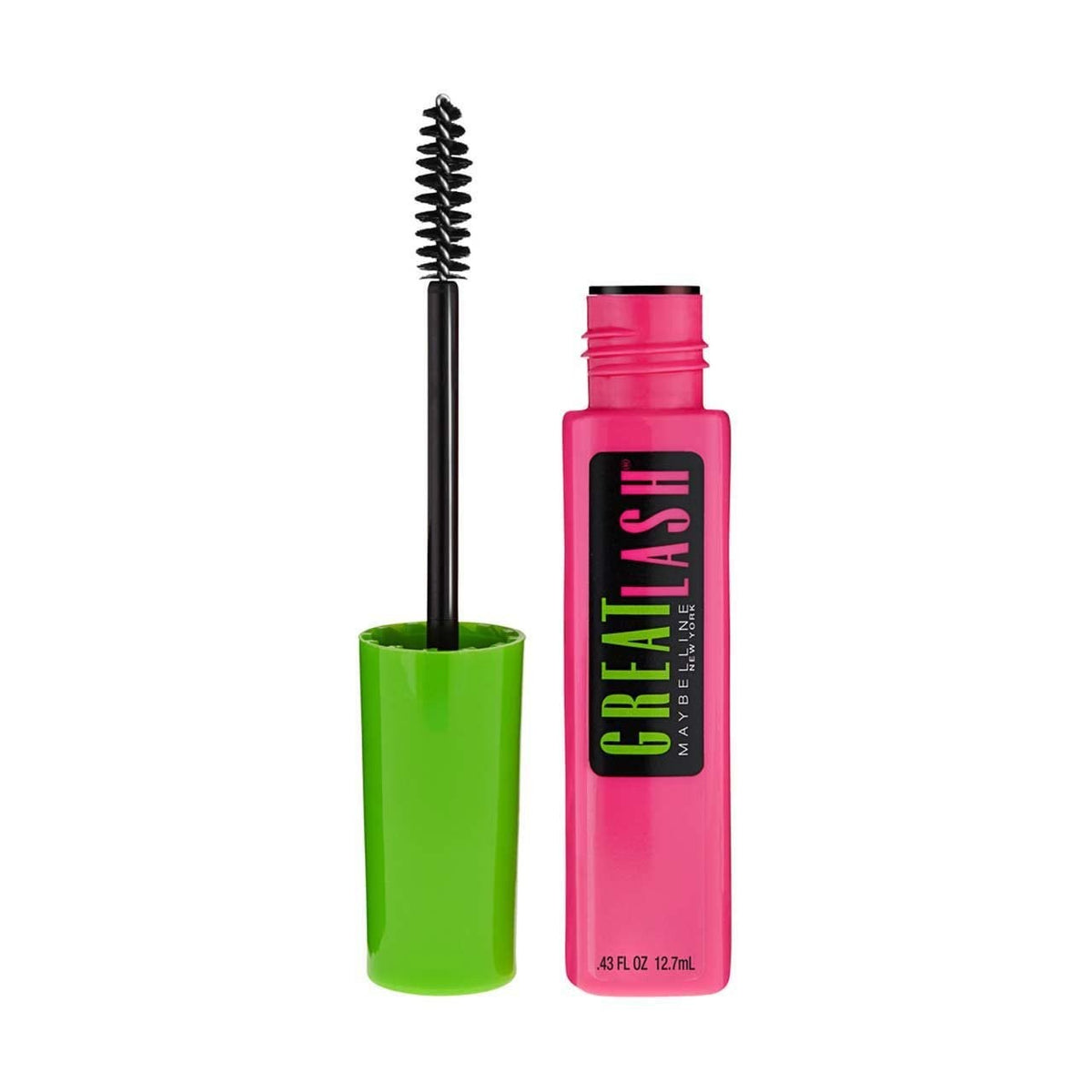 Maybelline Great Lash Washable Mascara - Very Black, Buildable, Voluminous Lashes