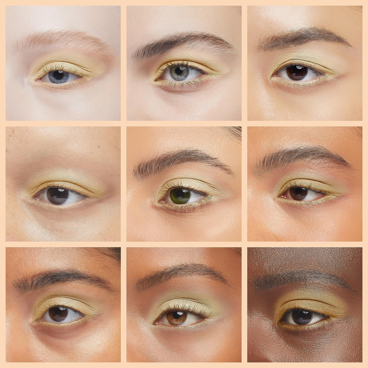 Eyeshadow Single - Linen - Long-Wear Creamy Pigments - 0.08 oz