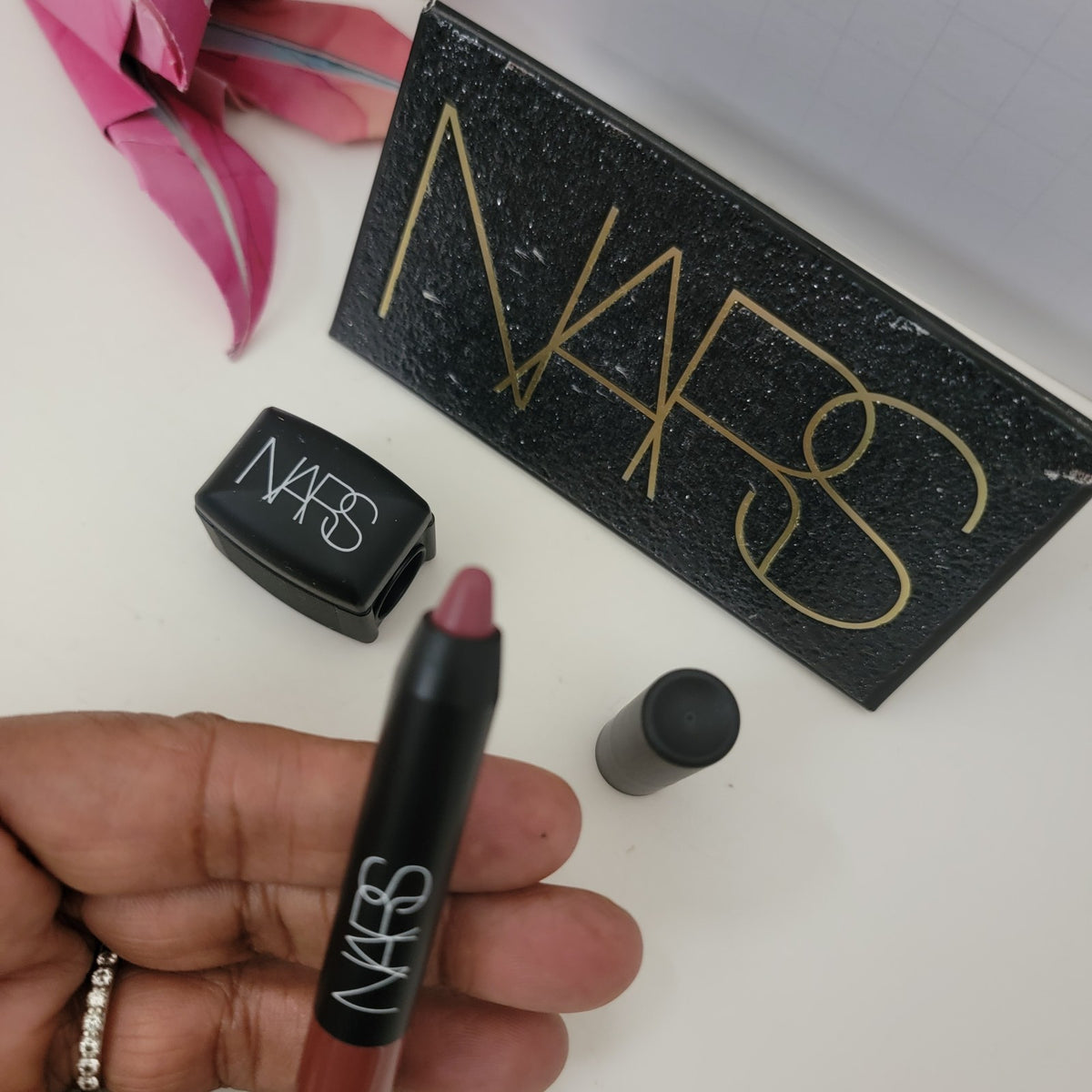 NARS Velvet Matte Lip Pencil Do Me Baby - Travel Size with Sharpener