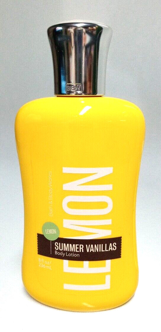 Lemon Vanilla Body Lotion 8 oz