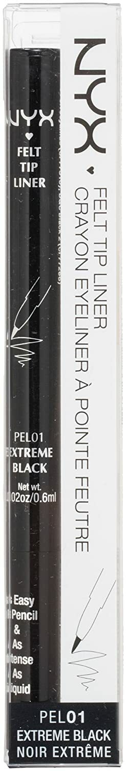 Felt Tip Eye Liner Pen - Precise, Long-Lasting, Smudge-Proof Makeup