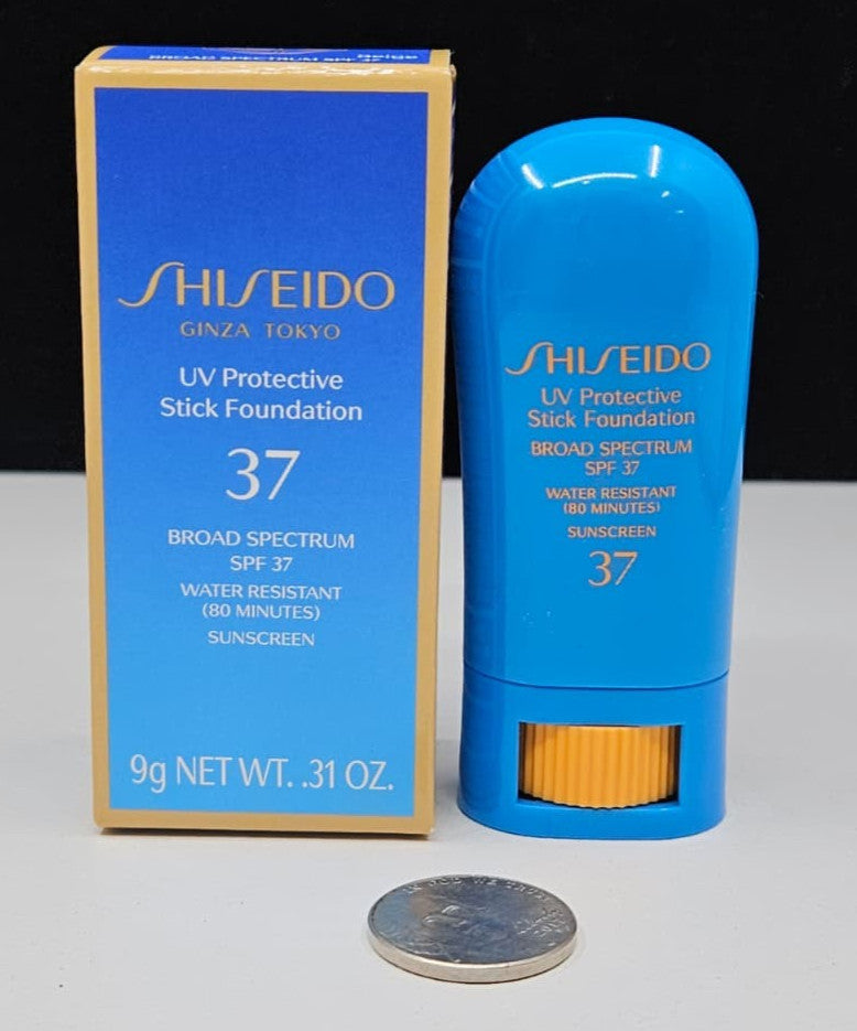 Shiseido UV Protective Stick Foundation SPF 37 Beige 0.31 oz - New