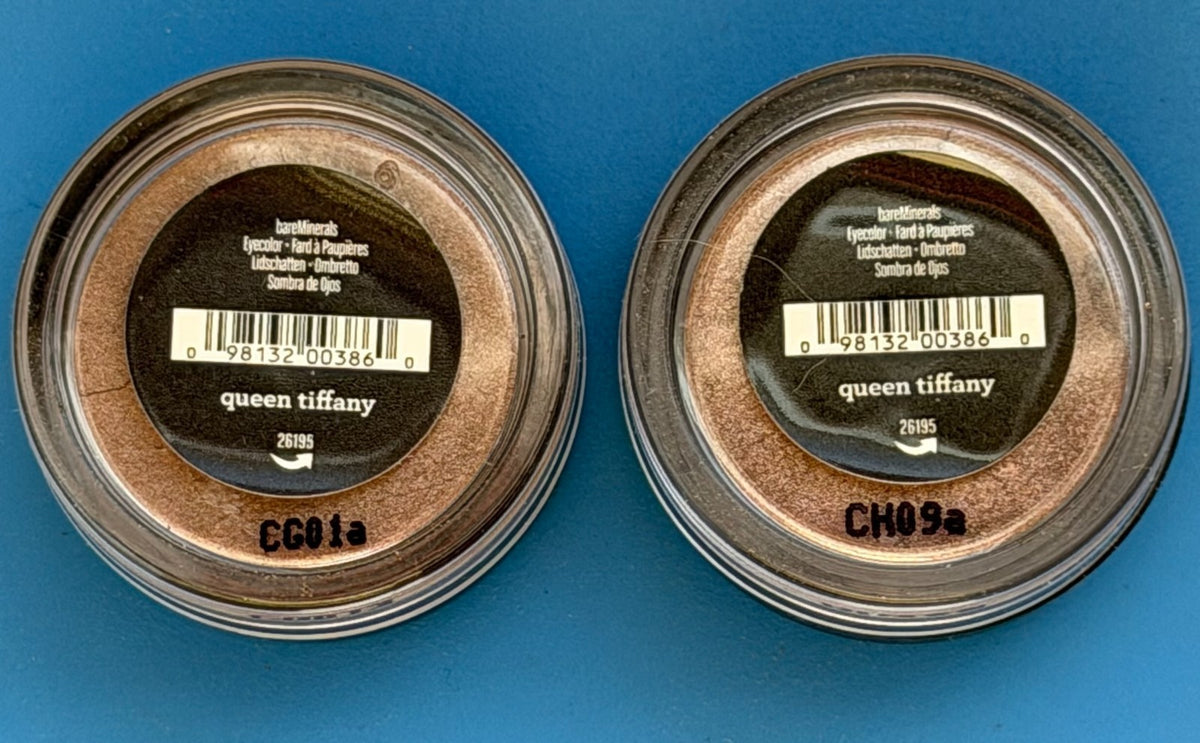 bareMinerals Eyeshadow Set 2x Queen Tiffany Full Size Eye Color New