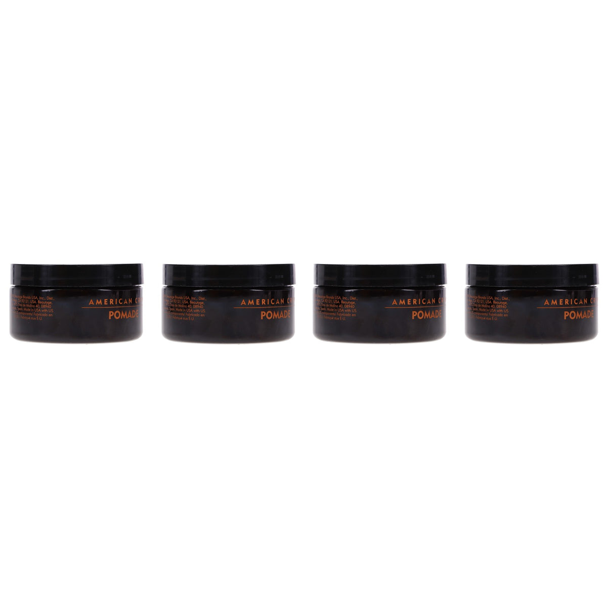 Men's Hair Pomade 3 oz Pack of 4 - Medium Hold Shine & Flexibility