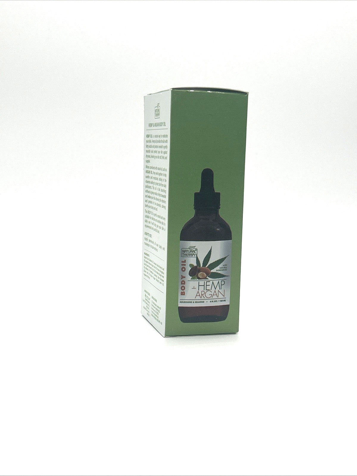 Hemp + Argan Body Oil - Moisturizing & Nourishing 4 oz